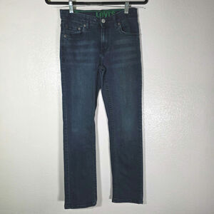Levi’s 511 Big Boys Slim Fit Jeans Size 12 Regular Dark Wash